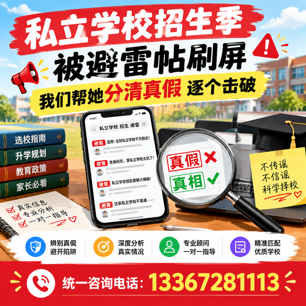 常州小红书舆情合规处置：私立学校招生季被避雷帖刷屏，我们帮她分清真假逐个击破